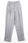 Grey Pleated Pants (sz. 8)