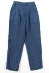 Chambray Pleated Pants (sz. 4)