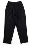 Black Pleated Pants (sz. 12M)