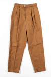 Brown Belted Khaki Pants (sz. 6)
