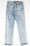 Acid Washed Levi's Denim Jeans 611 (sz. 34W 34L)