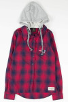 New England Patriots Hooded Flannel 3138