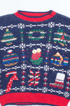 Blue Ugly Christmas Pullover 53268