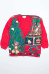 Red Ugly Christmas Cardigan 53277