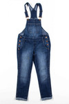 Dark Wash Denim Overalls (sz. Small)