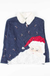 Blue Ugly Christmas Cardigan 53461