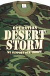 Desert Storm Camouflage T-Shirt (Single Stitch)