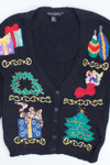 Black Ugly Christmas Cardigan 53660