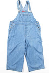 Light Wash Denim Overalls (sz. X-Large)