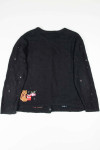 Black Ugly Christmas Cardigan 53296