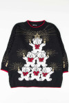 Black Ugly Christmas Pullover 53522