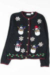 Black Ugly Christmas Cardigan 53850