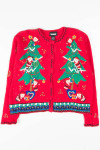 Red Ugly Christmas Cardigan 53621