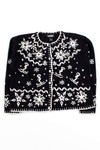 Black Ugly Christmas Cardigan 53440