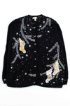 Black Ugly Christmas Cardigan 53441