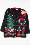 Black Ugly Christmas Cardigan 53533