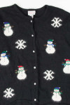 Black Ugly Christmas Cardigan 53767