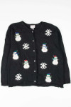 Black Ugly Christmas Cardigan 53767