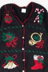 Black Ugly Christmas Cardigan 53772