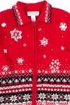 Red Ugly Christmas Cardigan 53454