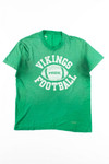Thrashed Vikings Football T-Shirt (Single Stitch)
