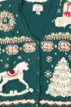 Green Ugly Christmas Cardigan 53937