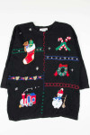 Black Ugly Christmas Pullover 53598