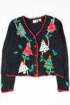 Black Ugly Christmas Cardigan 53946