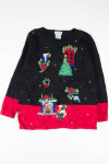 Black Ugly Christmas Pullover 54266