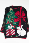 Black Ugly Christmas Pullover 54269