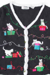 Black Ugly Christmas Cardigan 53845