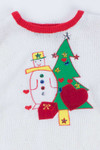 White Ugly Christmas Pullover 54190