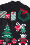 Black Ugly Christmas Pullover 54103