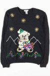 Black Ugly Christmas Pullover 54104