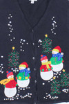 Black Ugly Christmas Vest 54792