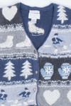 Blue Ugly Christmas Vest 55152