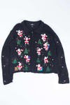 Black Ugly Christmas Cardigan 54380