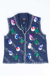 Blue Ugly Christmas Vest 55035