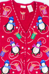 Red Ugly Christmas Vest 54893