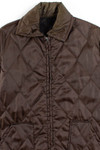 Brown Quilted Jacket