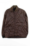 Brown Quilted Jacket