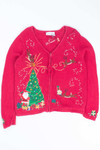 Red Ugly Christmas Cardigan 54394