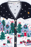 Black Ugly Christmas Cardigan 55066