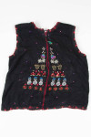 Black Ugly Christmas Vest 54947