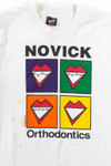 Novick Orthodontics T-Shirt (1989, Single Stitch)