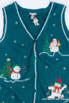 Green Ugly Christmas Vest 55176