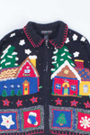 Black Ugly Christmas Cardigan 54451