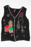 Black Ugly Christmas Vest 54958