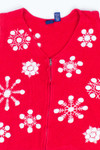 Red Ugly Christmas Vest 54836