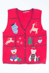 Red Ugly Christmas Vest 54786